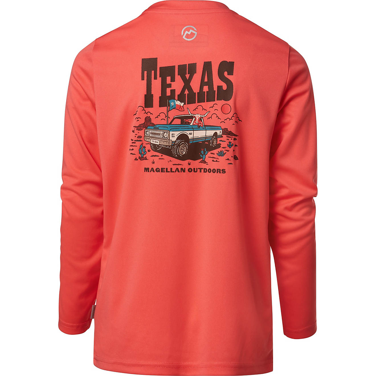 Magellan Boys' Local State GFX Texas Long Sleeve T-shirt                                                                         - view number 1