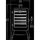 Pit Boss Competition Series Gen 2 Vertical 5 Pellet Smoker                                                                       - view number 6
