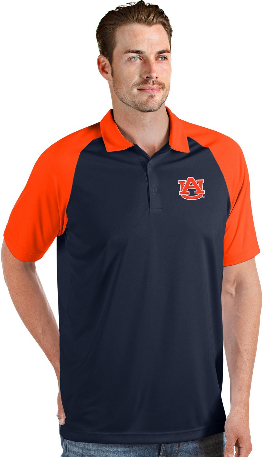 Antigua Men's Auburn University Nova Polo Shirt Academy