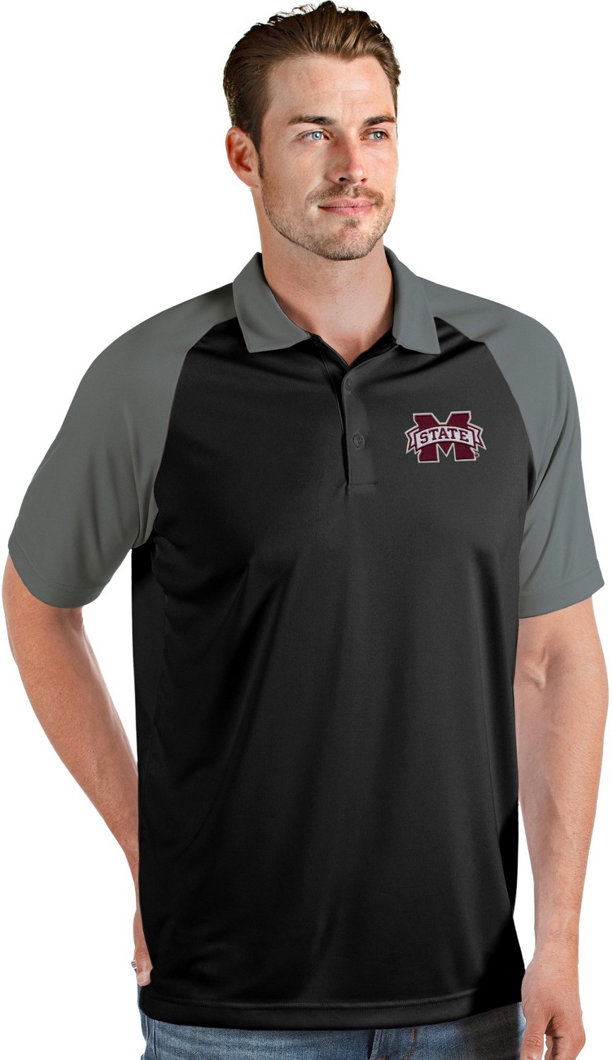 Antigua Men's Mississippi State University Nova Polo Shirt | Academy