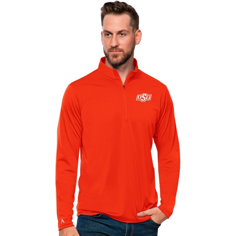 Antigua Men's Oklahoma State University Tribute Pullover