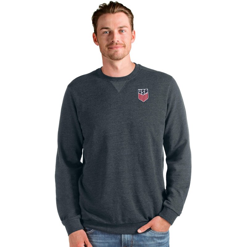 Antigua Men's USA Reward Crew Pullover