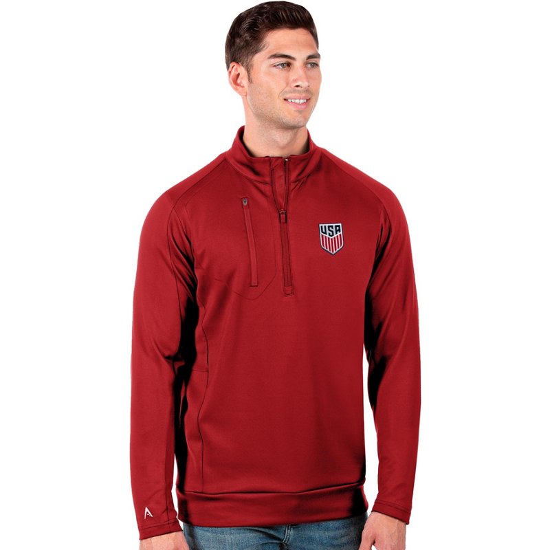 Antigua Men's USA Generation 1/2-Zip Pullover