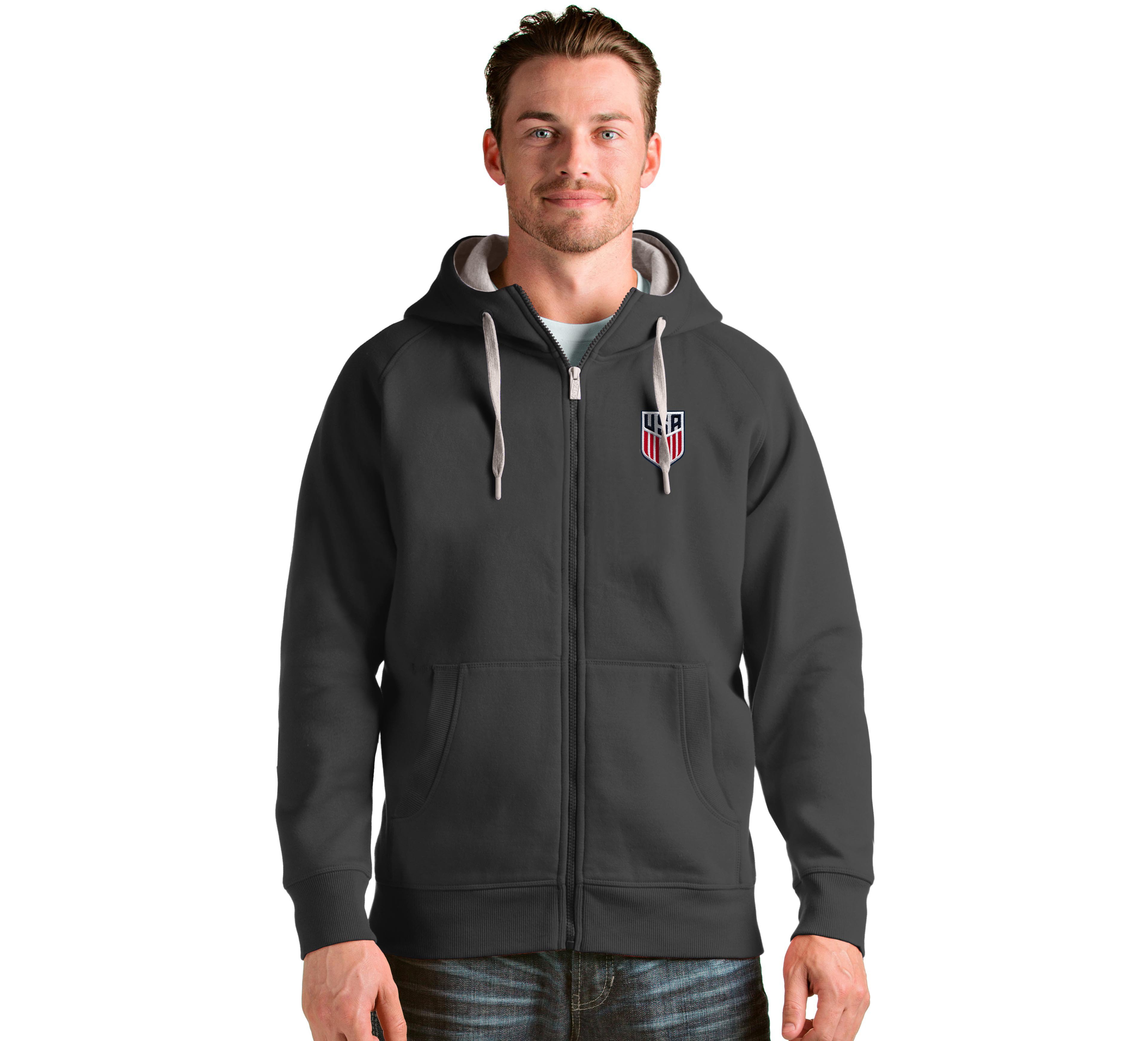 Antigua Men's USA Victory Full-Zip Hoodie