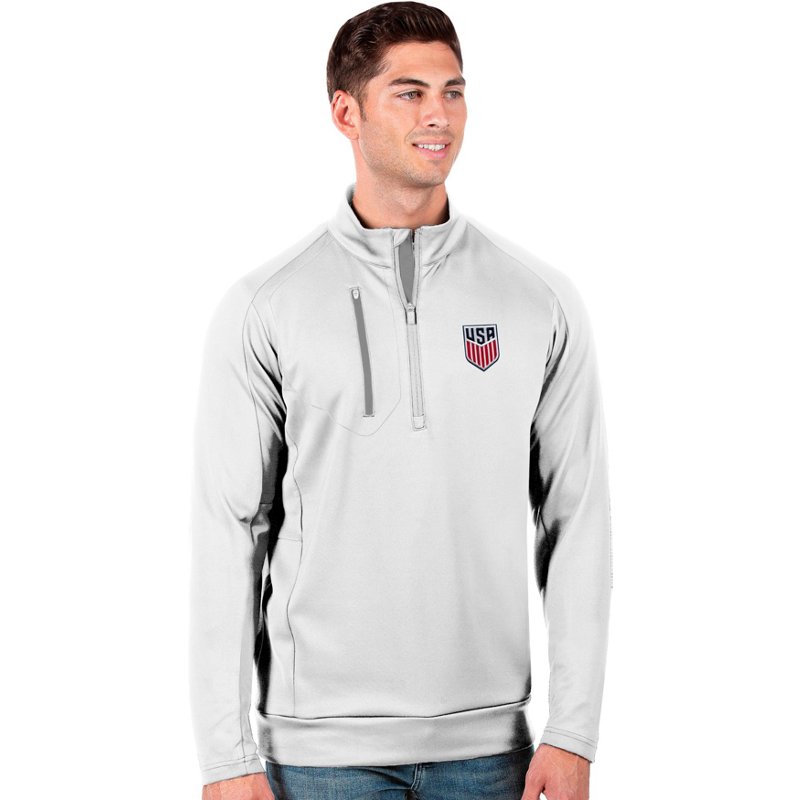 Antigua Men's USA Generation 1/2-Zip Pullover