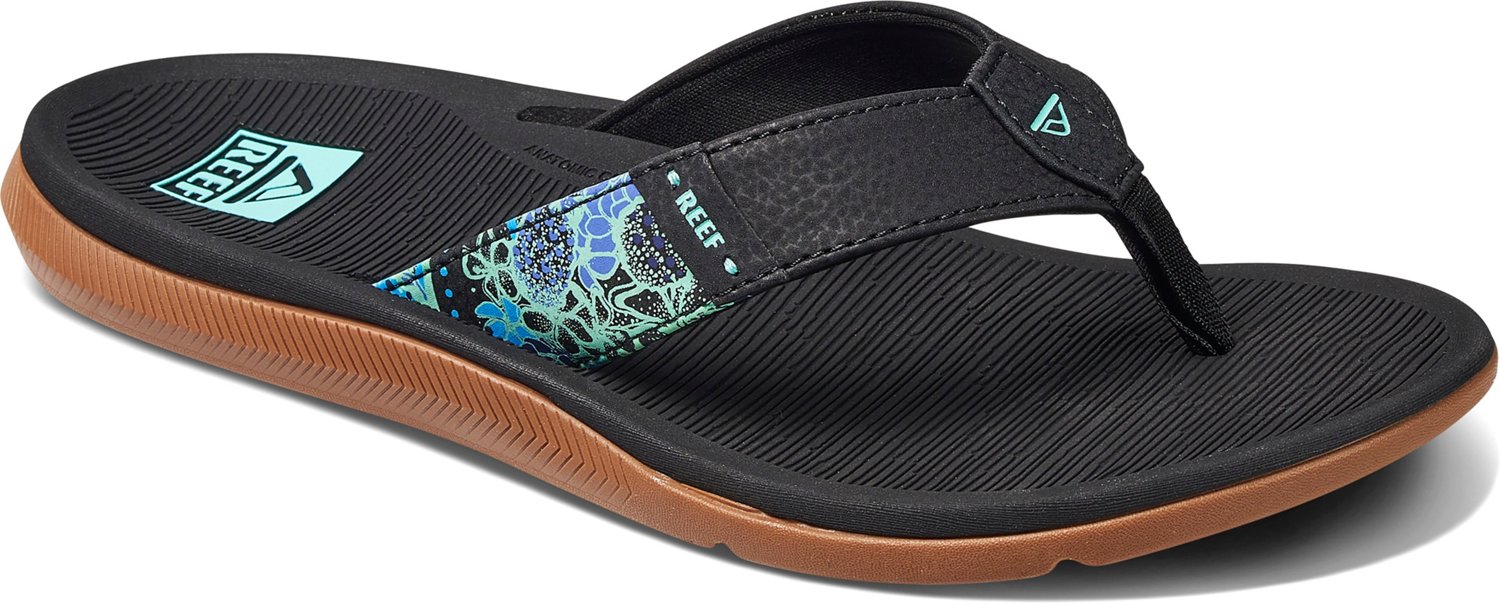 Reef Women's Santa Anna Flip Flops Free Shipping at Academy