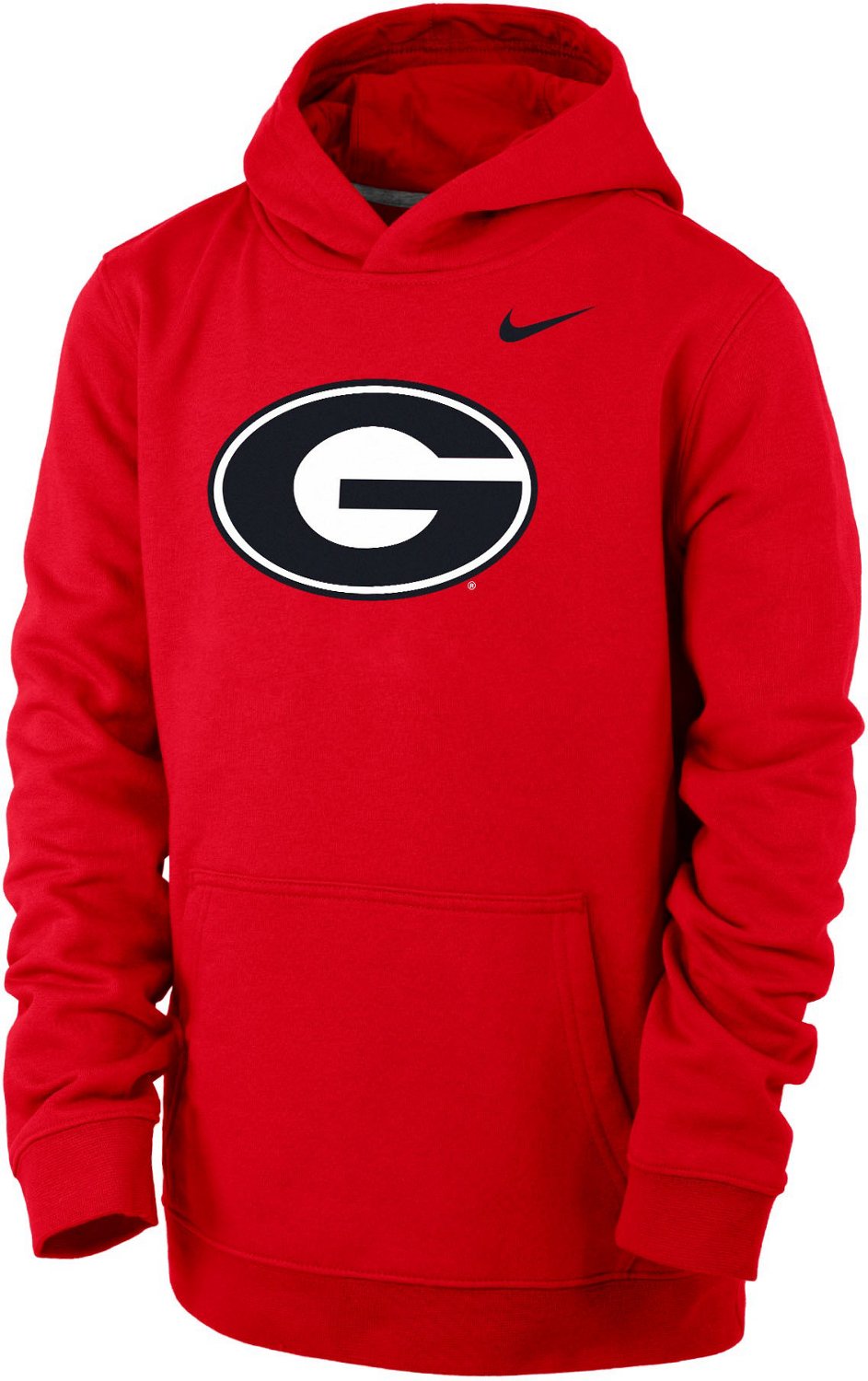 Nike Boys' University of Georgia Fleece Logo Hoodie | Academy