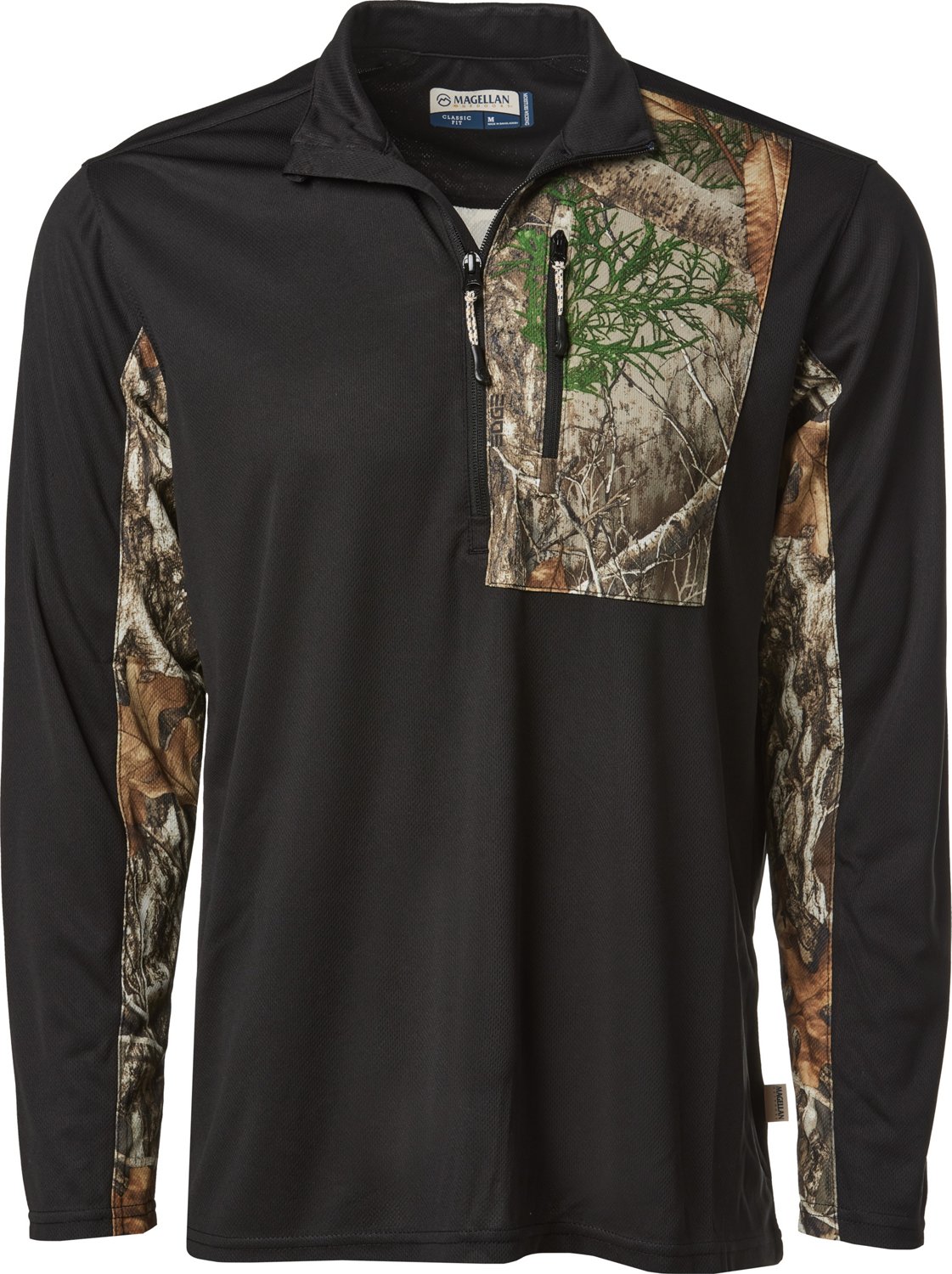 Magellan Outdoors Men's HuntGear 1/4-Zip Pullover | Academy