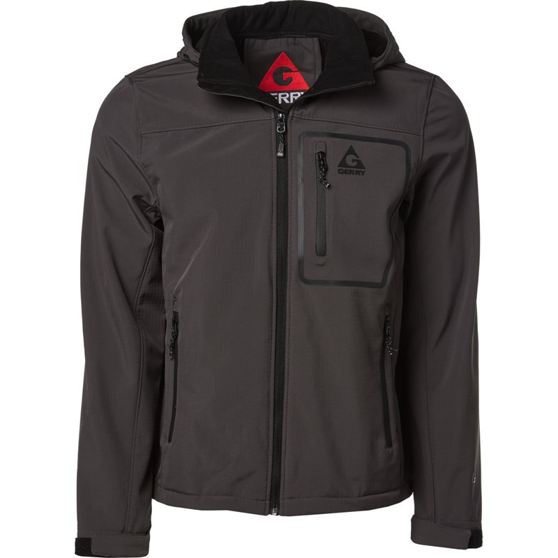 Gerry Men's Latitude Softshell Jacket Gray, Small - Men's Ski Outerwear at Academy Sports product image