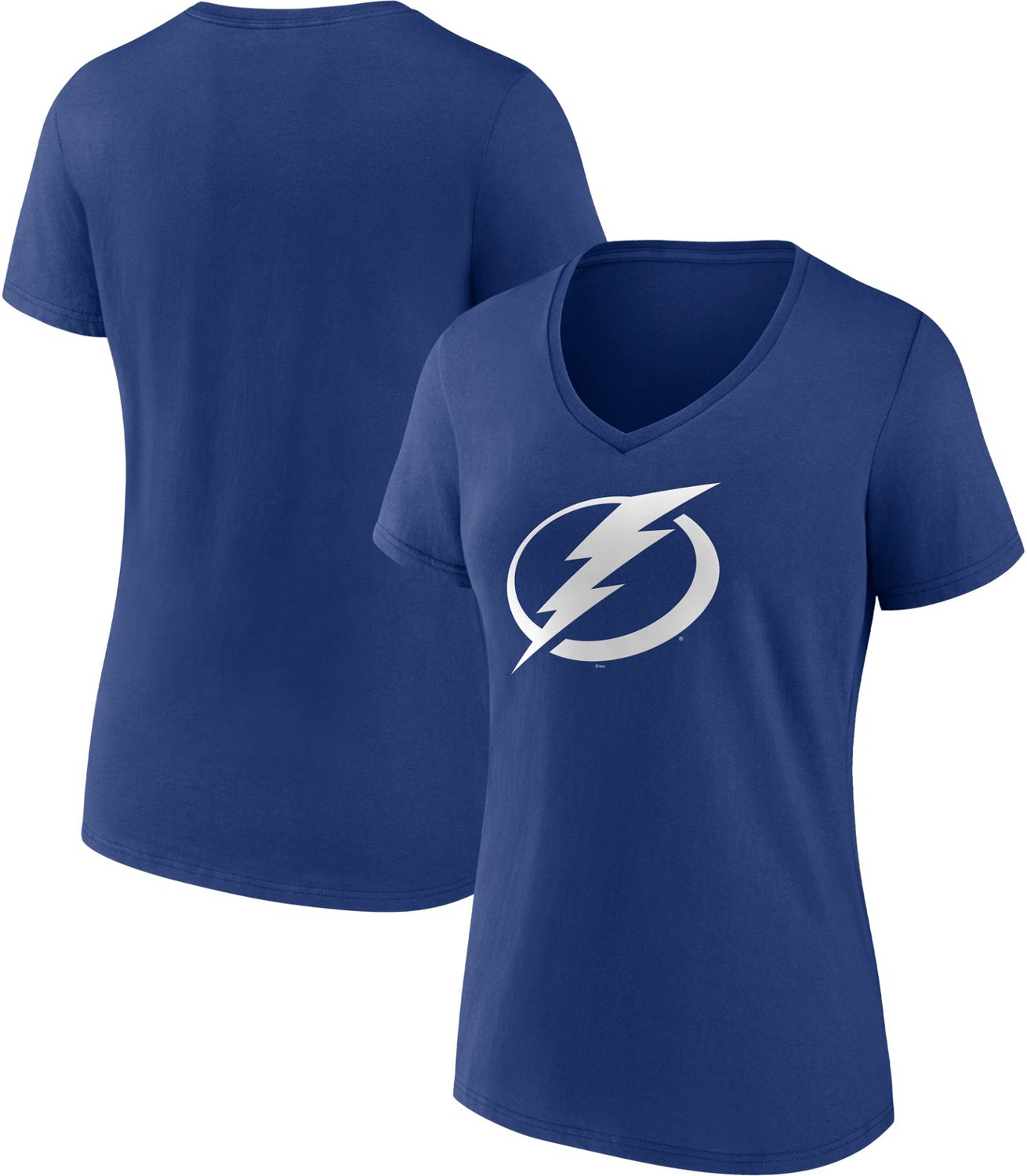 Fanatics Women's Tampa Bay Lightning Primary Logo T-shirt - view number 3