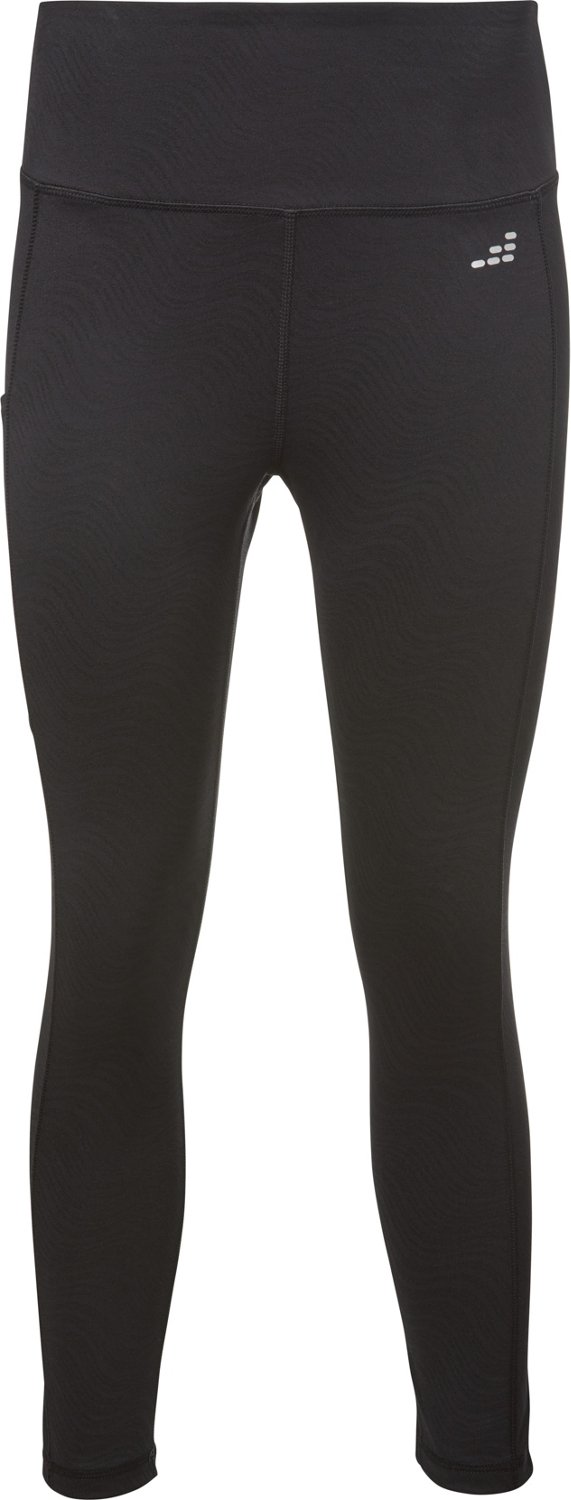 Women Three-dimensional Body Shaping Jacquard 7/8 Leggings