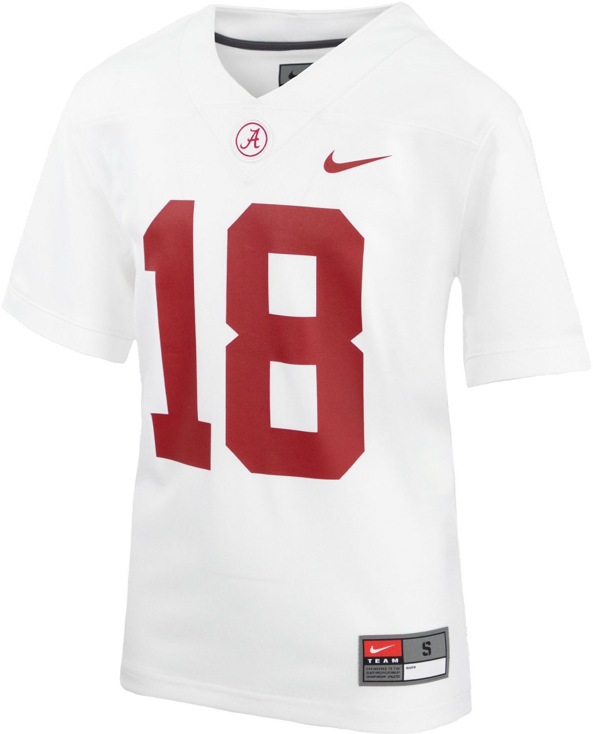 Nike Youth Alabama Crimson Tide Mac Jones #10 Crimson Football Jersey