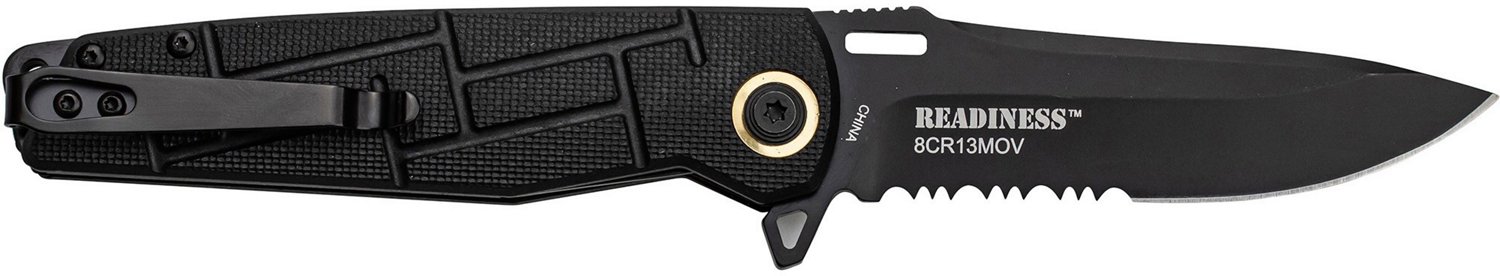 Master Cutlery Elite Tactical Readiness 3.5 in Spring Assisted Knife