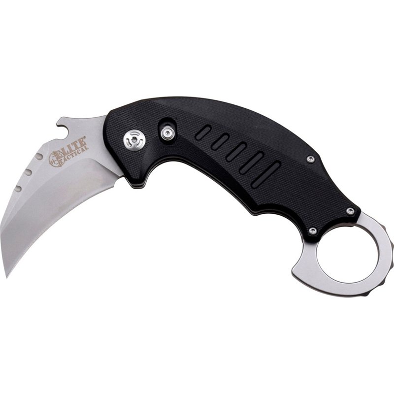 Master Cutlery Elite Tactical Ravid Manual Folding Knife Black - Folding/Pocket Knives at Academy Sports
