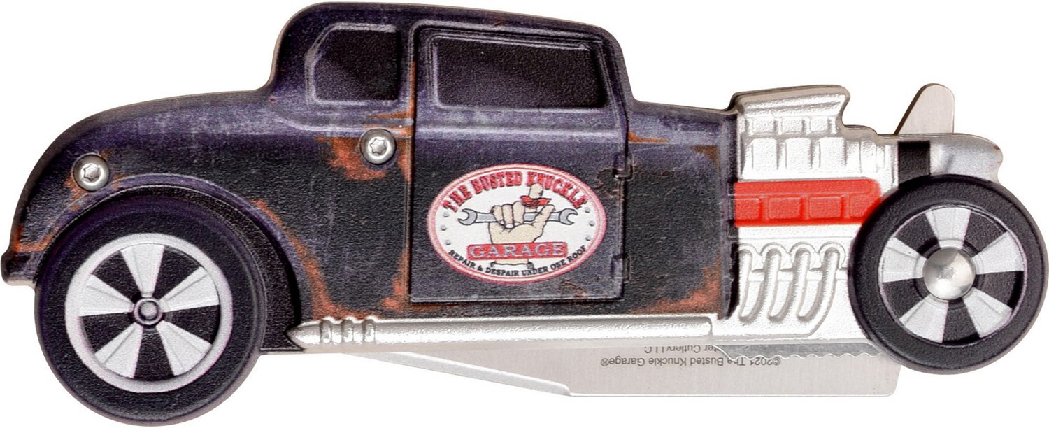 Master Cutlery Busted Knuckle Garage Hot Rod Spring Assisted Folding Knife - view number 4