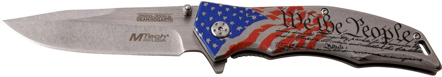 Master Cutlery MTech USA "We The People" Folding Knife