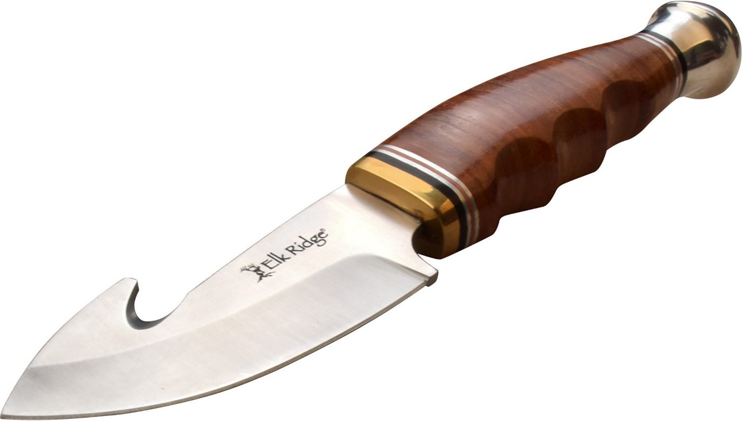 Master Cutlery Elk Ridge Outskirt 3.25 in Fixed Blade Gut Hook Knife - view number 3