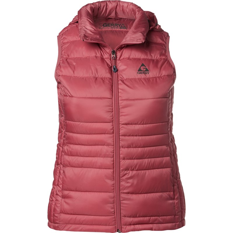 Gerry Women’s Golden Gate Recycled Polyfill Vest Pink, Small - Women's Ski Outerwear at Academy Sports product image