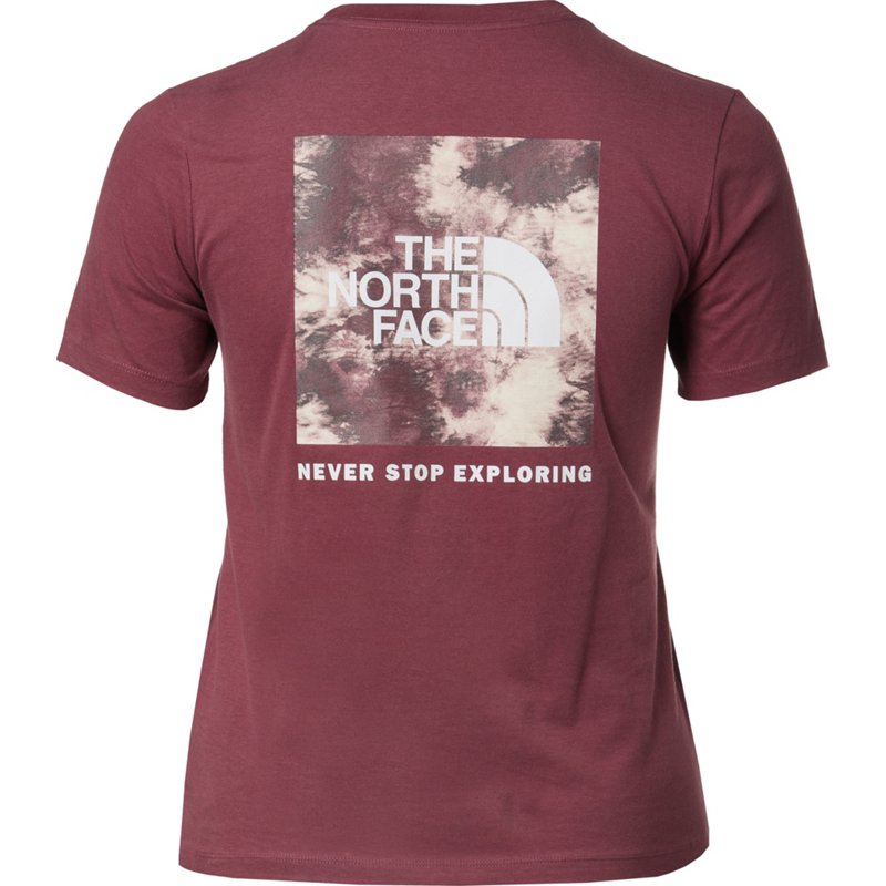 The North Face Women's Printed Novelty Fill T-Shirt Red, Small - Women's Outdoor Short-Sleeve Tops at Academy Sports product image