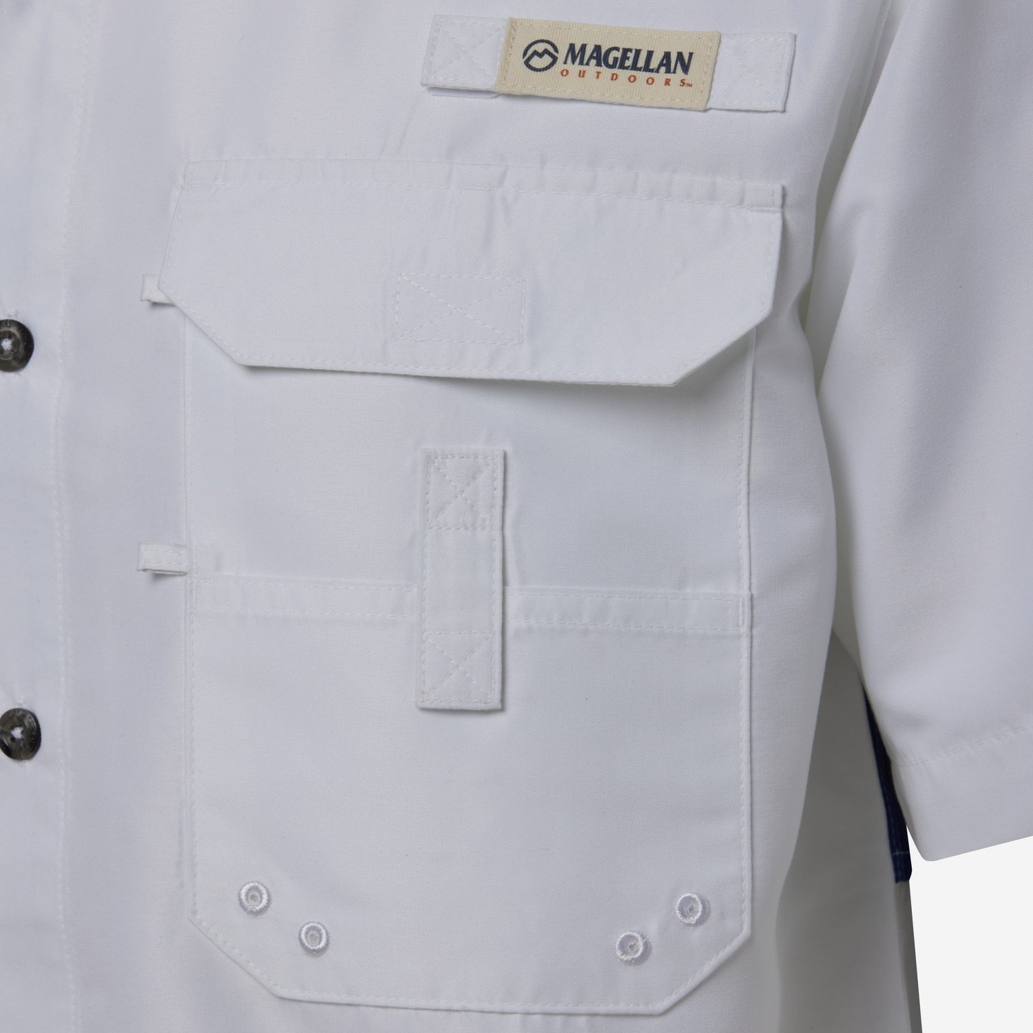 Magellan Outdoors Men's Lake Fork Flag Fishing Shirt - view number 3