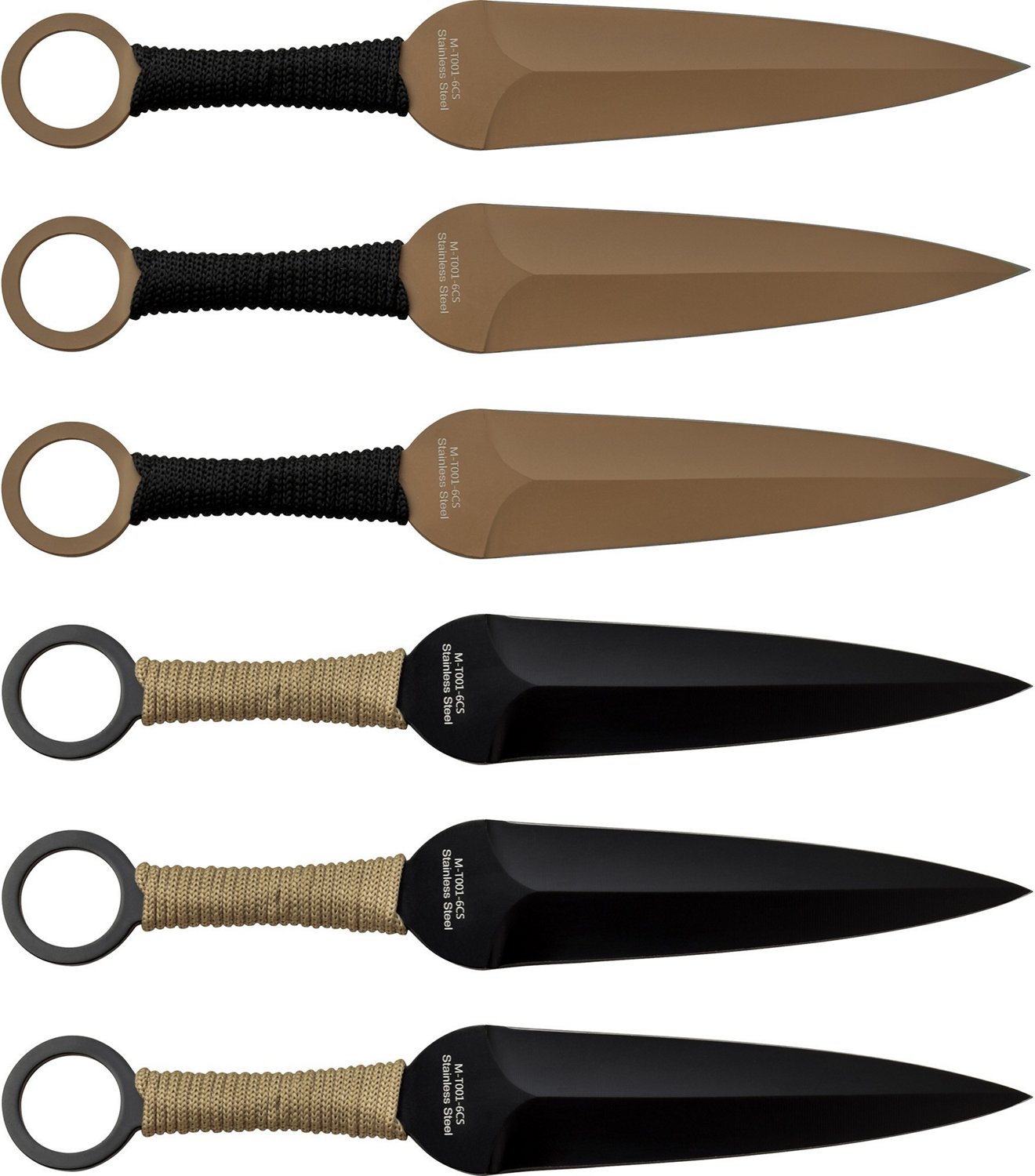 Master Cutlery USMC 6-Piece Throwing Knife Set - view number 2