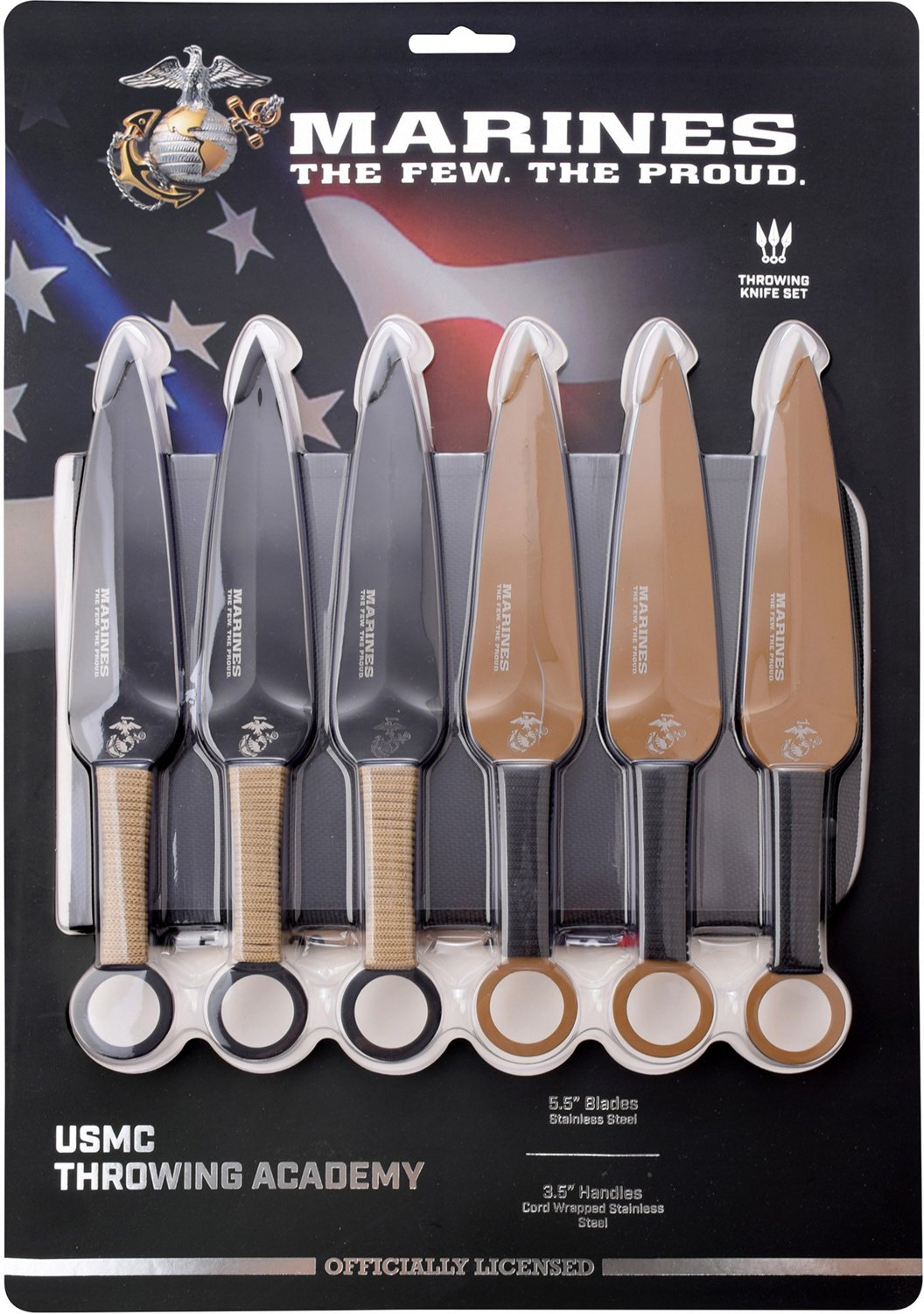 Master Cutlery USMC 6-Piece Throwing Knife Set - view number 6