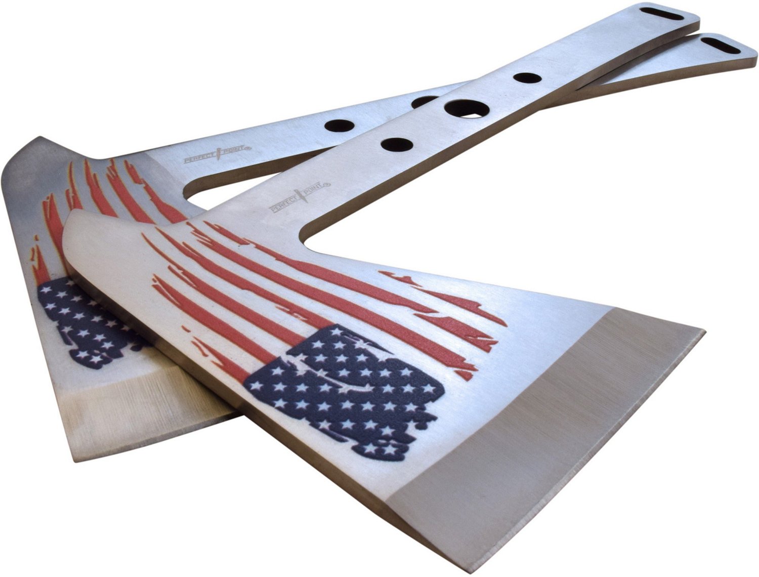 Master Cutlery Perfect Point American Flag Throwing Axe Set - view number 3