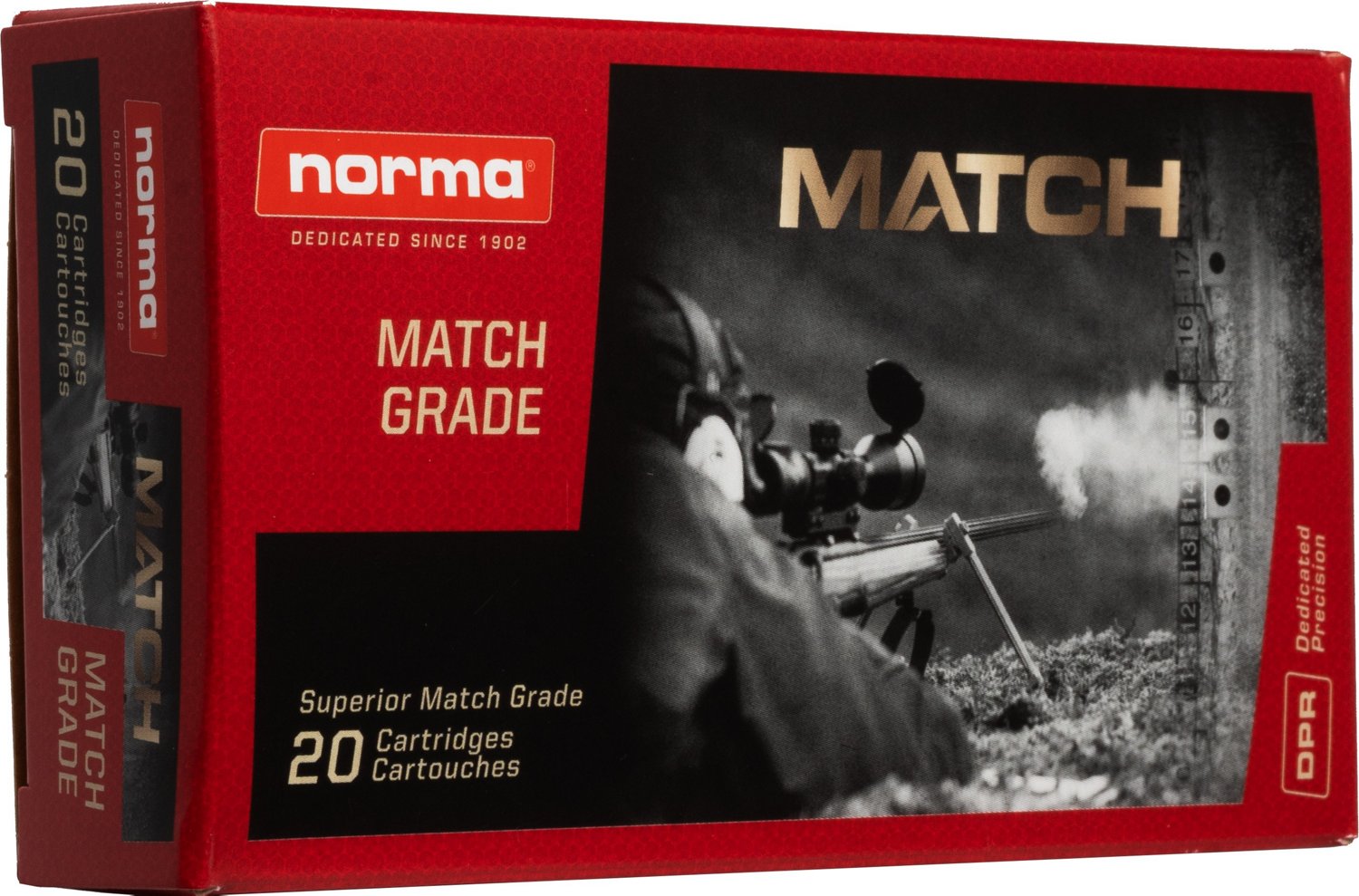 Norma USA Golden Target 6.5 PRC 143-Grain Match Ammunition - 20 Rounds ...