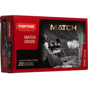 Norma USA Golden Target 6.5 PRC 143-Grain Match Ammunition - 20 Rounds