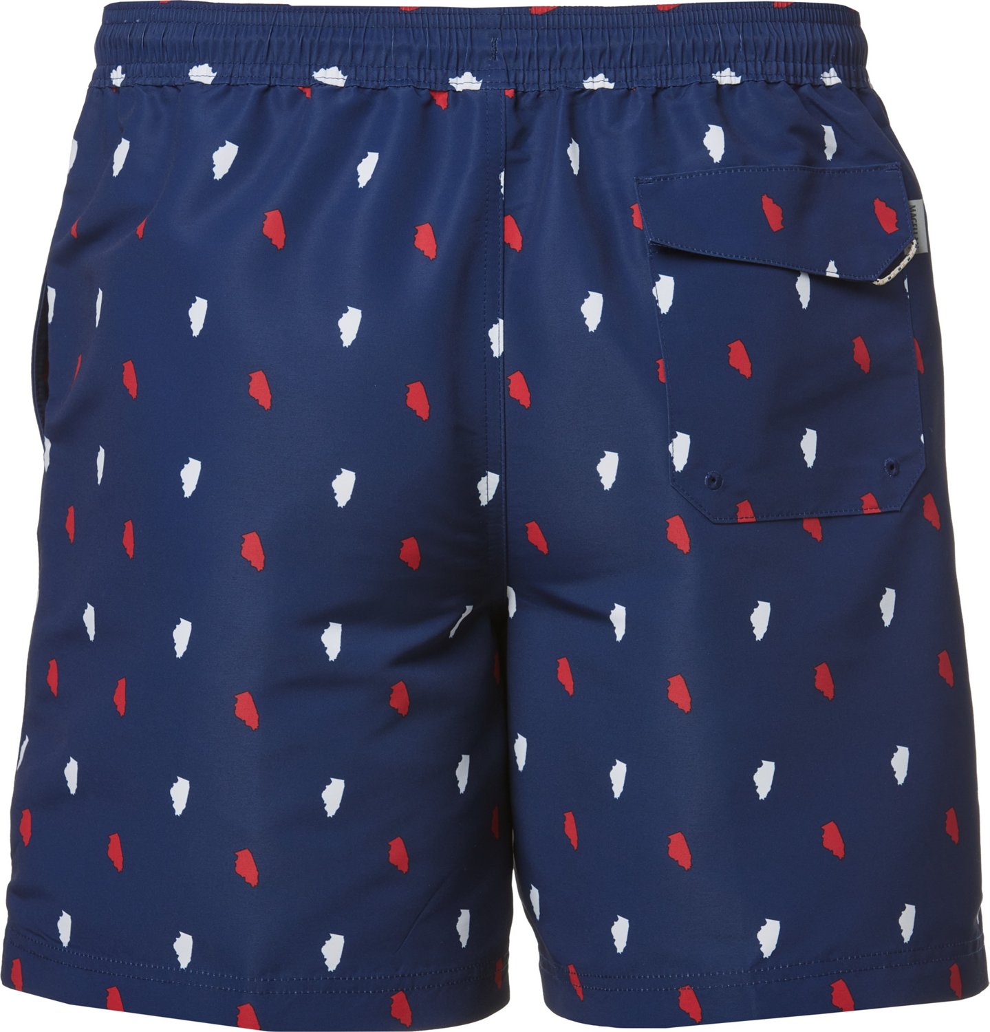 Magellan Outdoors Men's Local State Illinois Boat Shorts 7 in - view number 2
