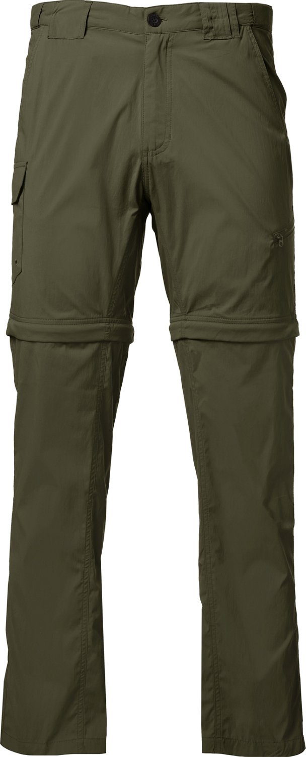 Magellan Outdoors Hiking Fishing Pants Beige Tan Flat Front Men's Size  40x42