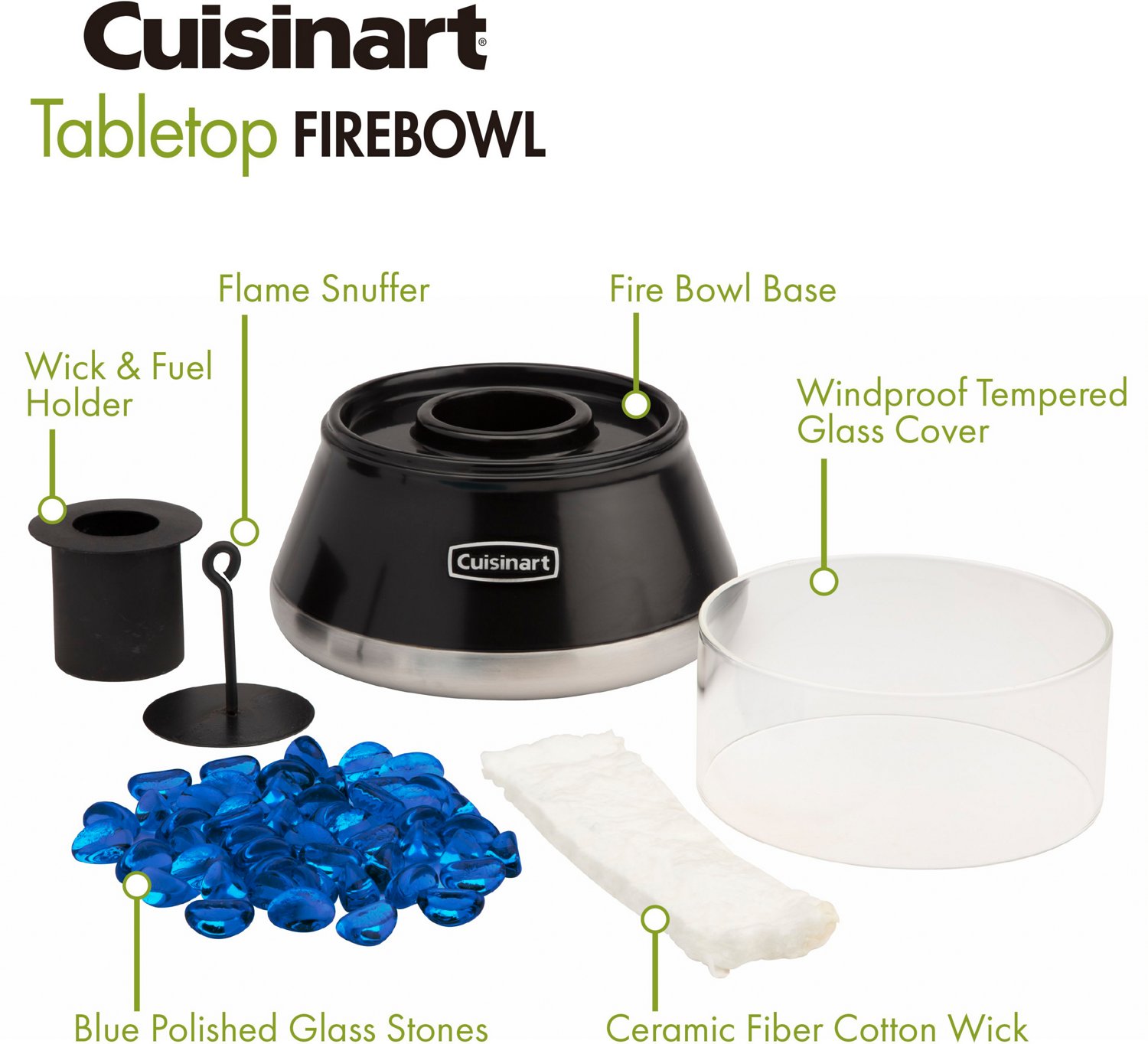 Cuisinart Petite Tabletop Fire Pit Academy