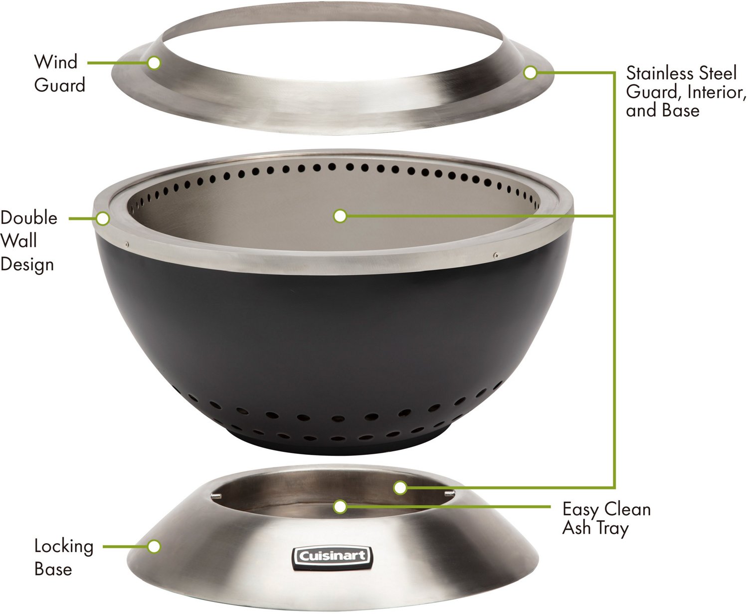 Cuisinart Cleanburn Fire Pit                                                                                                     - view number 6