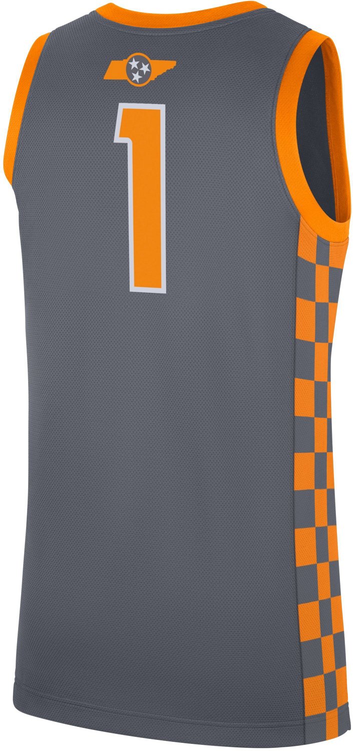 Nike Men's University of Tennessee Dri-FIT Replica Road Jersey - view number 2
