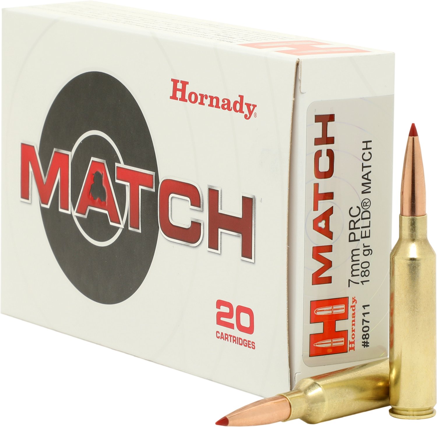 Hornady 7mm PRC 180-Grain ELD Match Rifle Ammunition - view number 1
