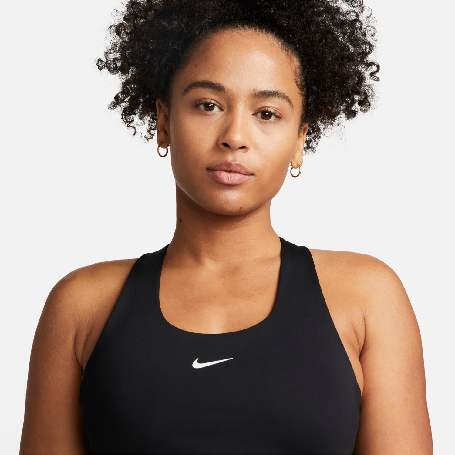 Nike Women's Dri-FIT Swoosh Bra Tank Top                                                                                         - view number 3