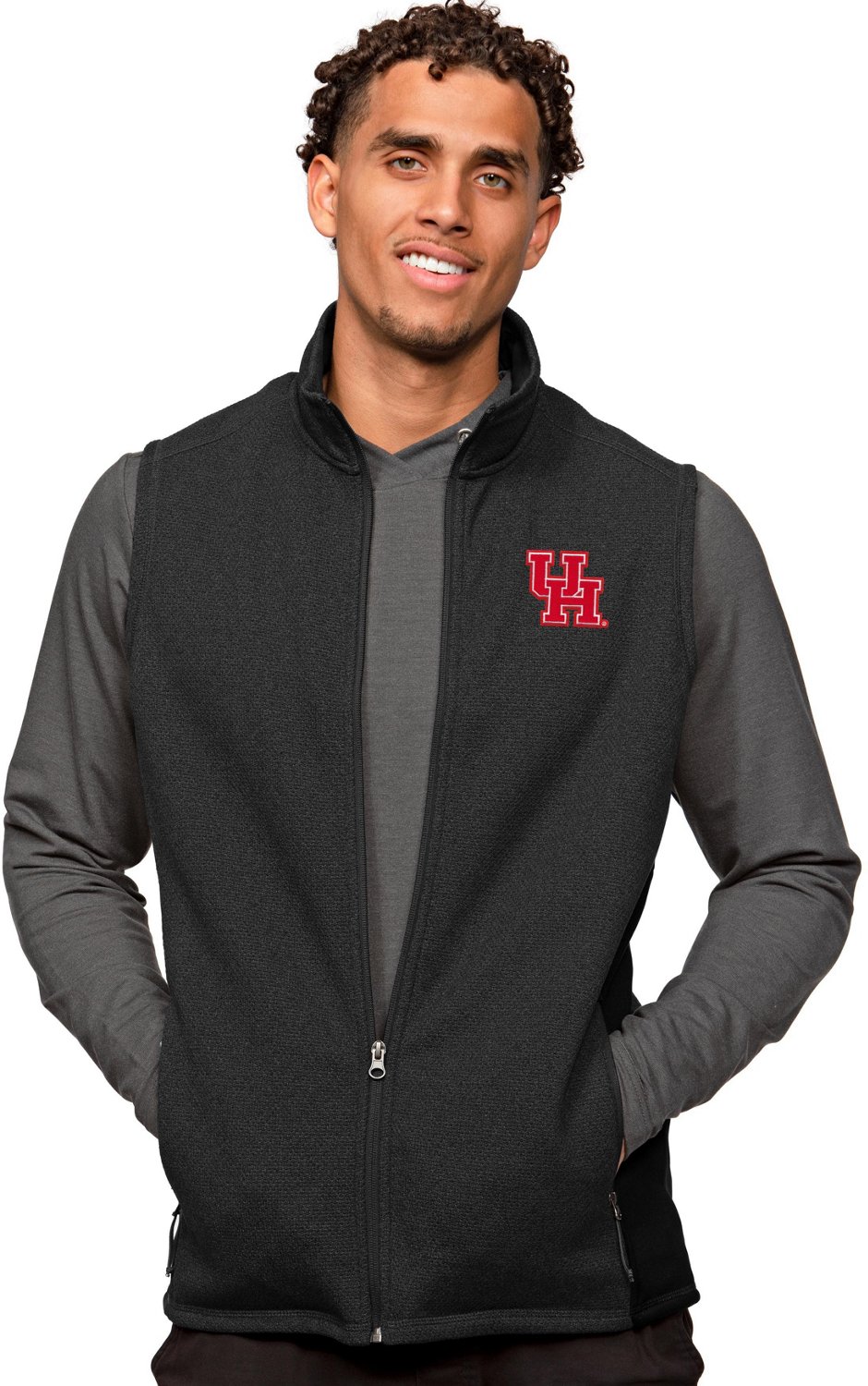 Antigua Men's University of Houston Course Vest