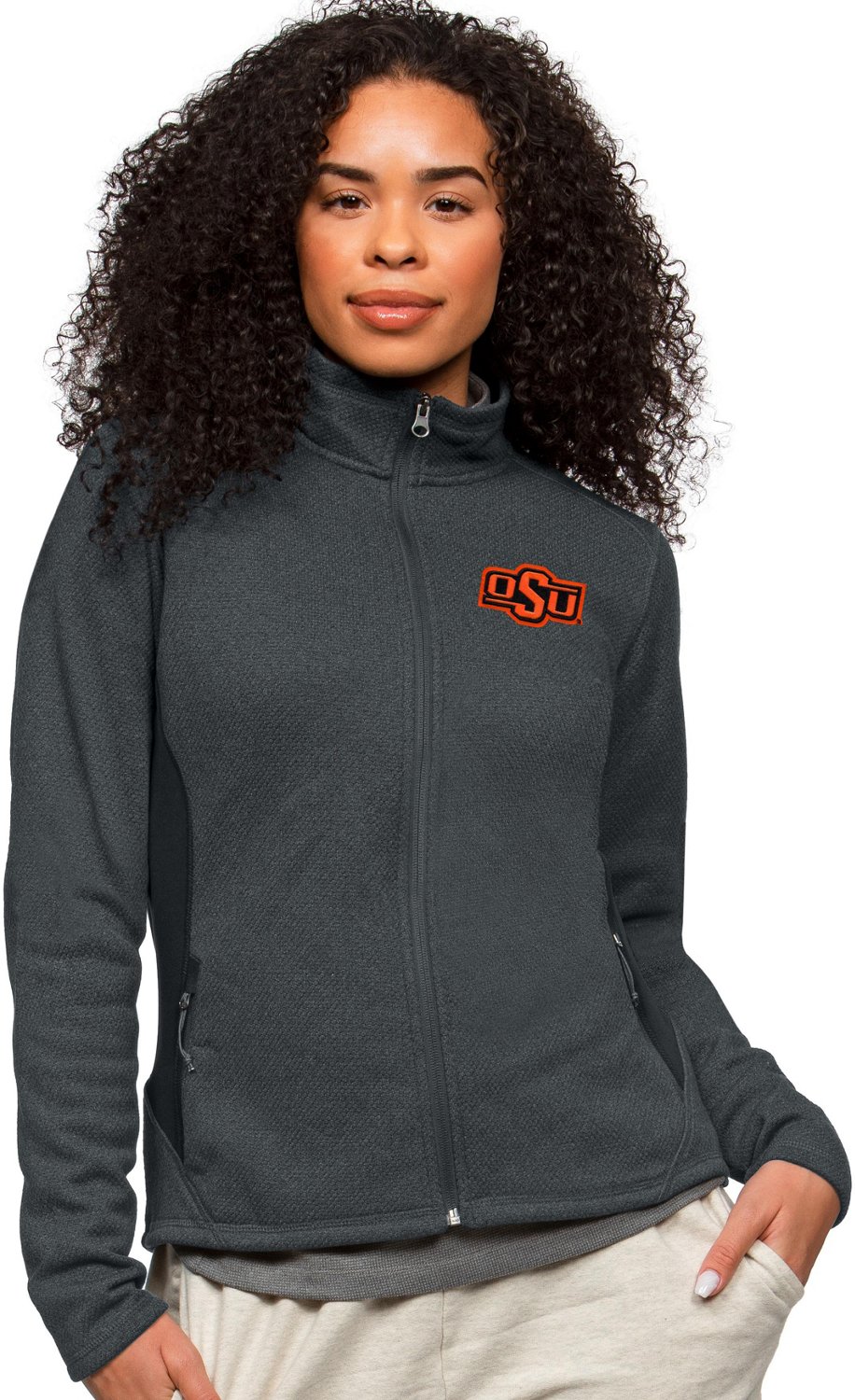 Antigua Women's Oklahoma State University Course Jacket