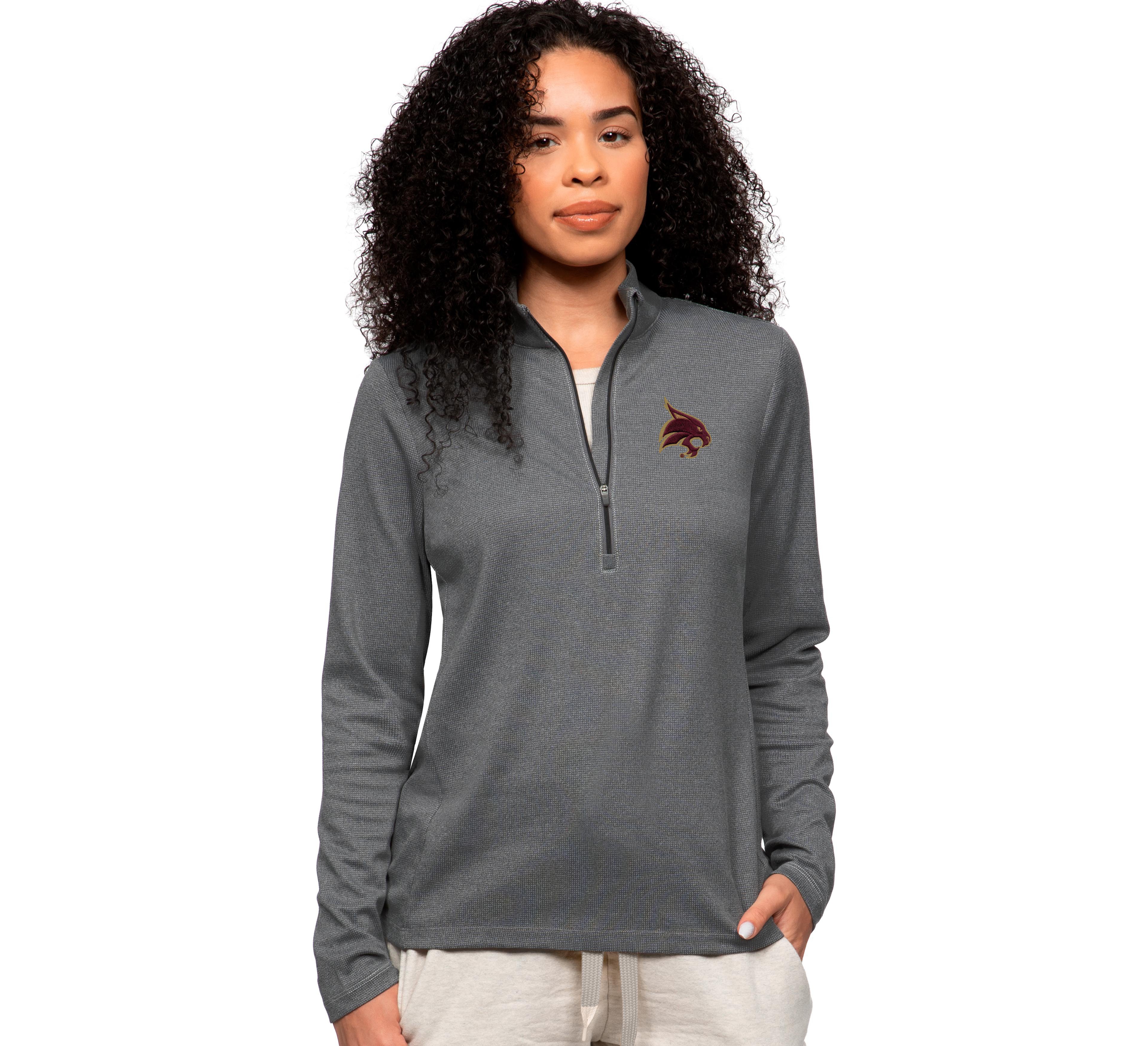 Antigua Women's Texas State University Epic 1/4-Zip Pullover