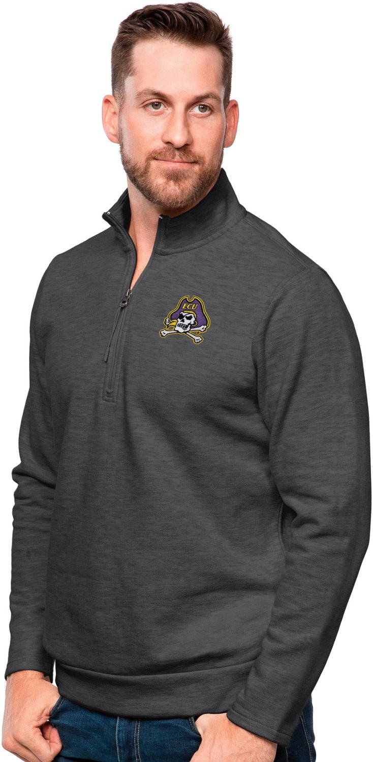 Antigua Men's East Carolina University Gambit 1/4 Zip Pullover
