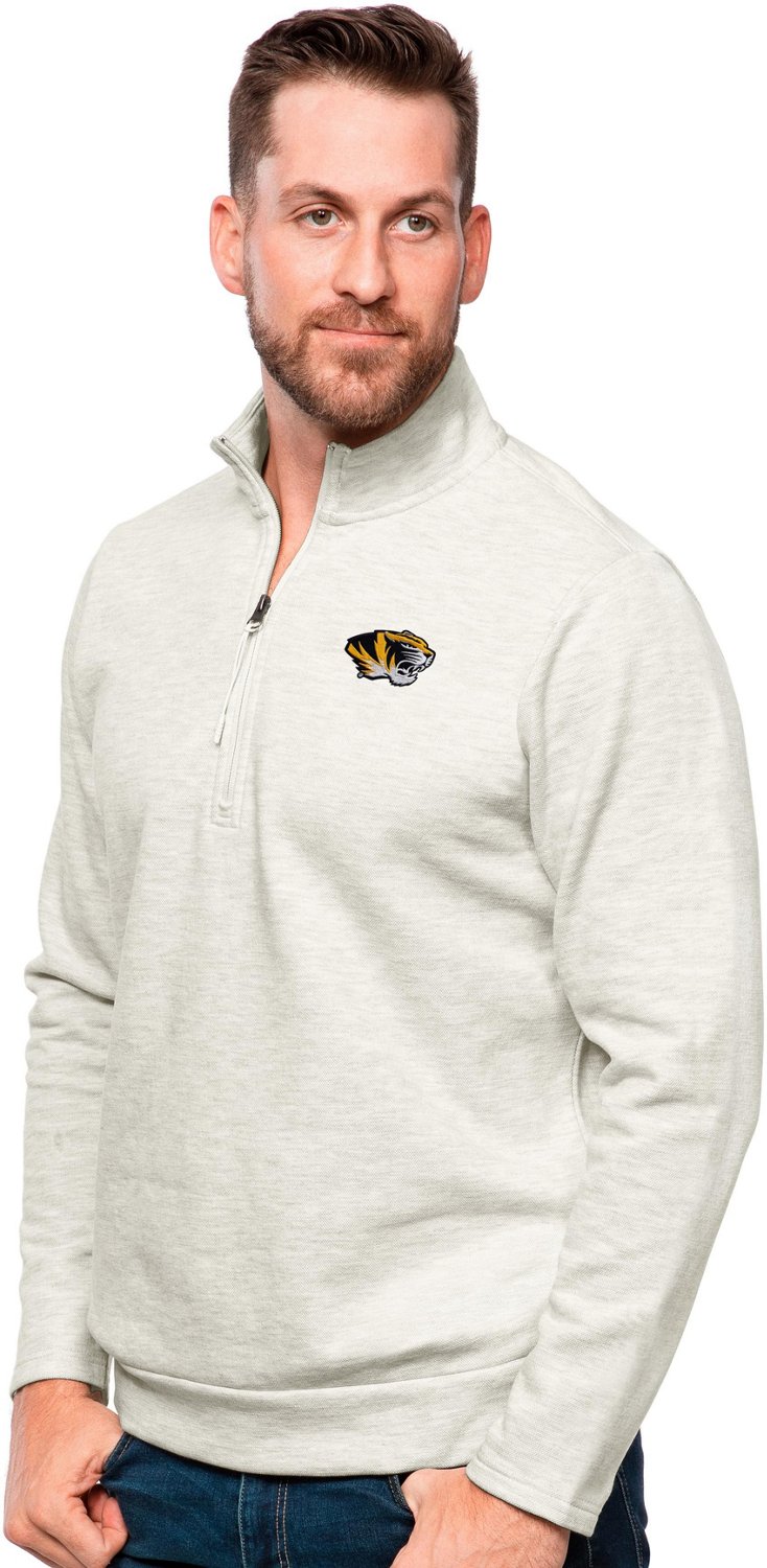 Antigua Men's University of Missouri Gambit 1/4 Zip Pullover