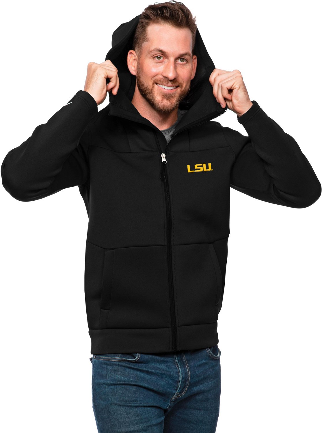 Louisiana State University Full-Zip Jacket, Pullover Jacket, LSU