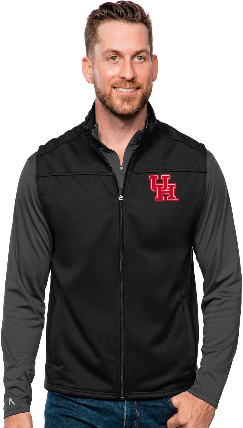 Antigua Men's University of Houston Links Golf Vest