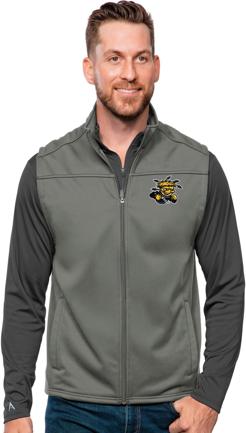 Antigua Men's Wichita State University Links Golf Vest