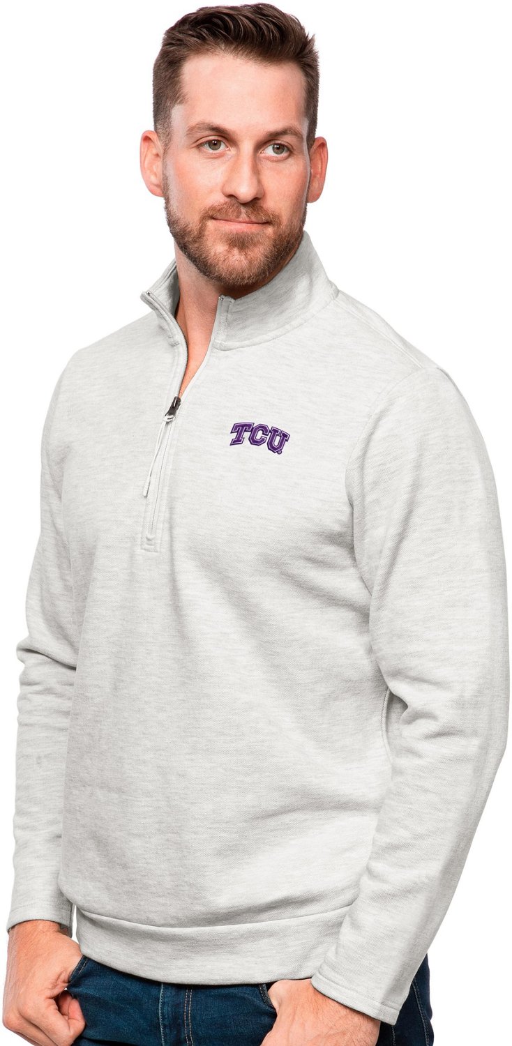 Antigua Men's Texas Christian University Gambit 1/4 Zip Pullover