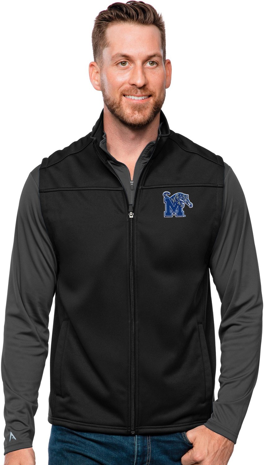 Antigua Men's University of Memphis Links Golf Vest