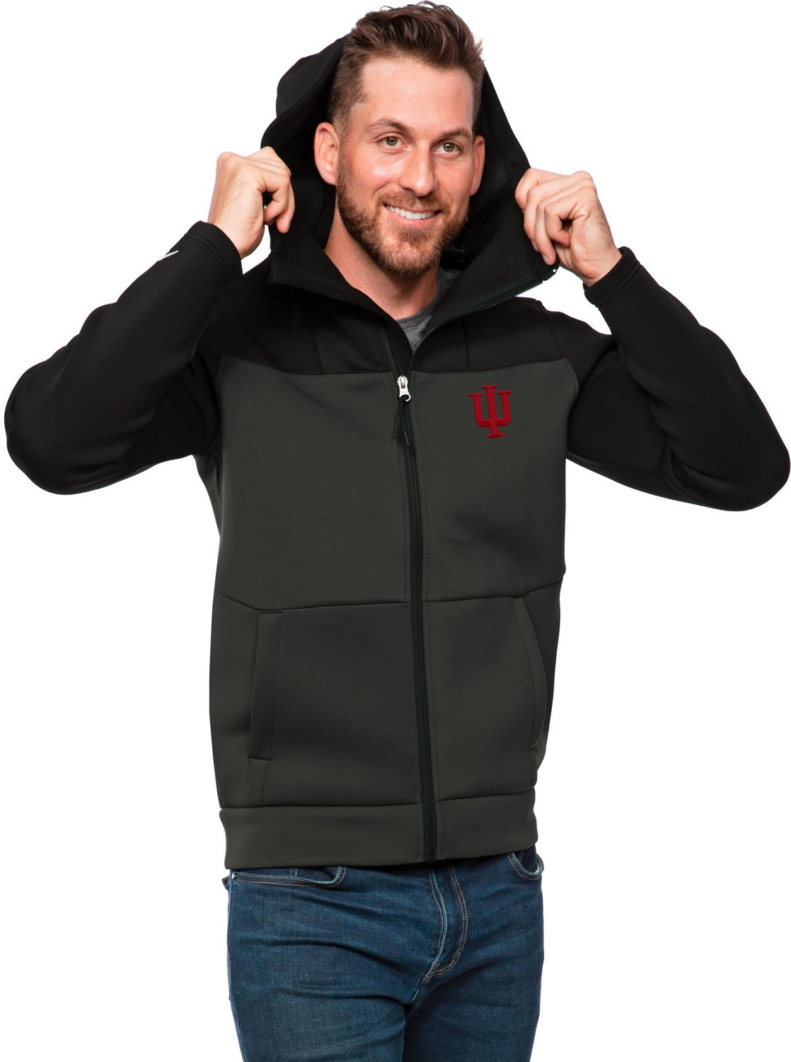 Antigua Men's Indiana University Protect Pullover