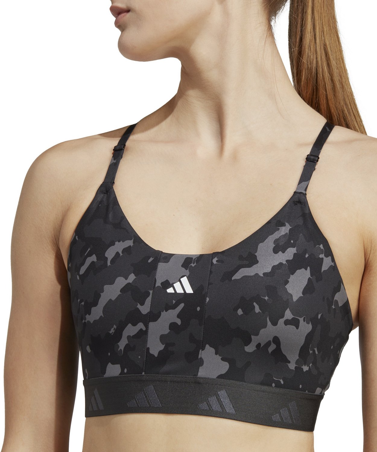 adidas Women's Aeroreact Light Support Techfit Training Bra - view number 3
