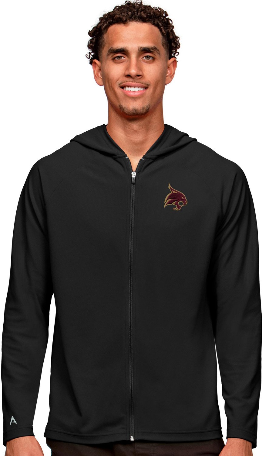 Antigua Men's Texas State University Legacy Full Zip Hoodie
