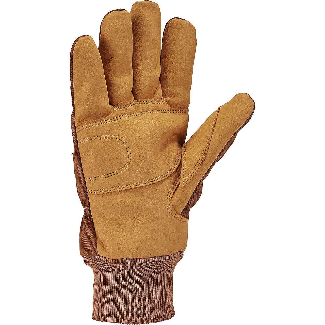 Carhartt Men's Insulated Duck Synthetic Leather Knit Cuff Gloves                                                                 - view number 2